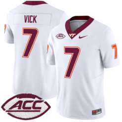 Alternative view of Michael Vick Jersey #7 Virginia Tech Hokies Vapor Limited College Football Stitched Alternate