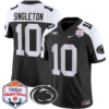 Nicholas Singleton Jersey #10 Penn State 2024 Fiesta Bowl Patch Football Alternate