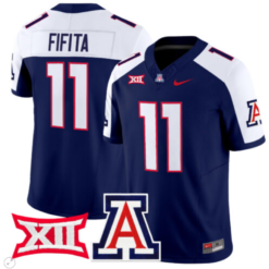 Noah Fifata Jersey #11 Arizona Wildcats Vapor Limited Football Alternate