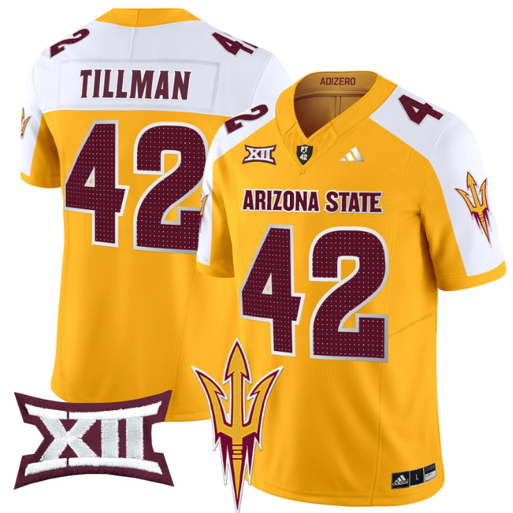 Pat Tillman Jersey #42 Arizona State Sun Devils 2024 Vapor Limited Stitched Alternate - Image 6