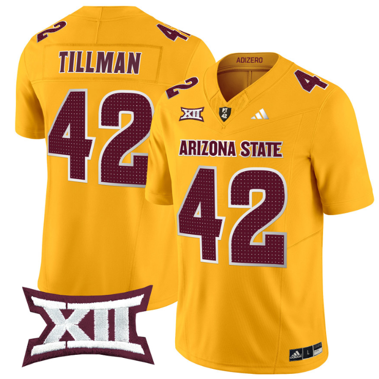 Pat Tillman Jersey #42 Arizona State Sun Devils 2024 Vapor Limited Stitched Alternate - Image 5