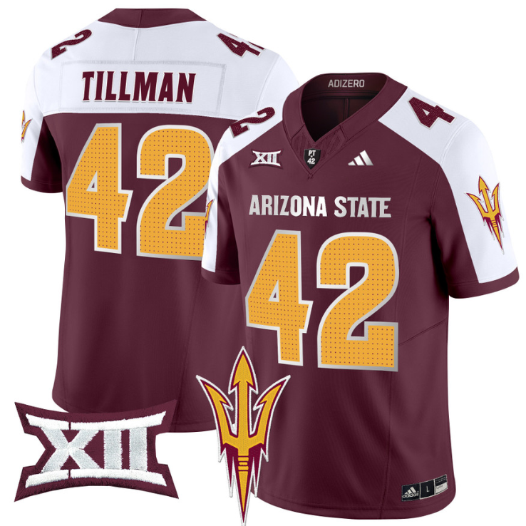 Pat Tillman Jersey #42 Arizona State Sun Devils 2024 Vapor Limited Stitched Alternate - Image 4