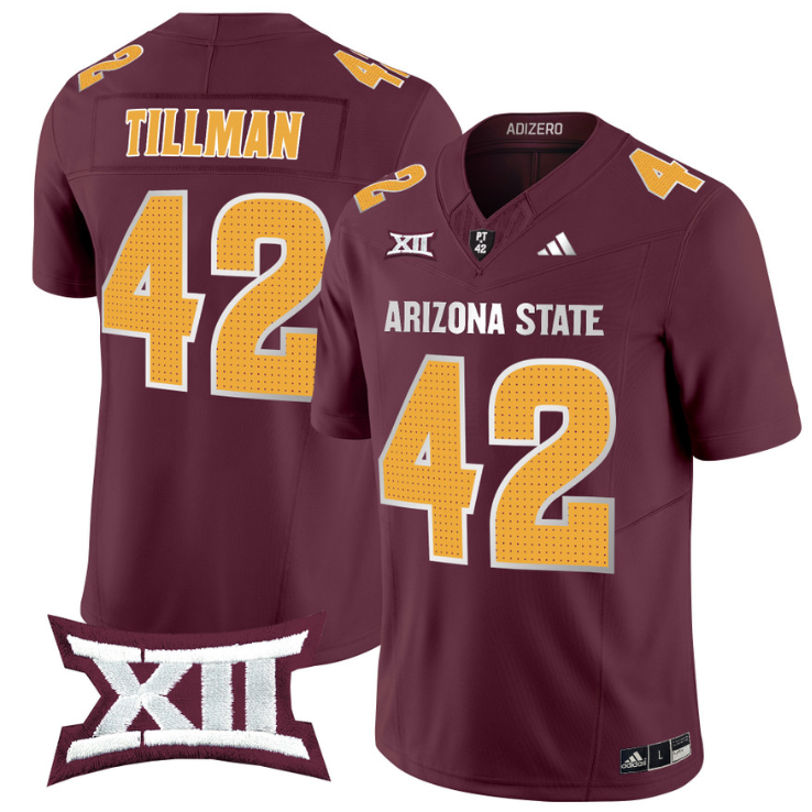 Pat Tillman Jersey #42 Arizona State Sun Devils 2024 Vapor Limited Stitched Alternate - Image 3