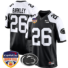 Saquon Barkley Jersey #26 Custom Penn State Orange Bowl Patch Football Alternate