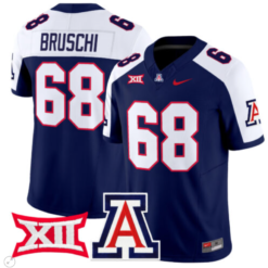 Tedy Bruschi Jersey #68 Arizona Wildcats Vapor Limited Football Alternate