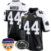 Tyler Warren Jersey #44 Custom Penn State Orange Bowl Patch Football Alternate