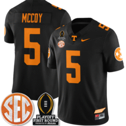 Bru McCoy Jersey #5 Tennessee Vols Playoff First Round Patch Football Stitched