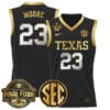 Aaliyah Moore Jersey #23 Texas Longhorns 2025 Sec Final Four Patch Stitched Basketball