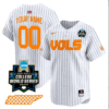 Custom Tennessee Volunteers Jersey College World Series Stitched Baseball