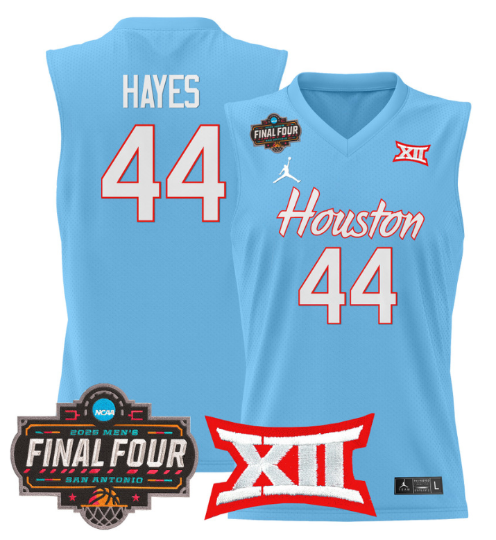 Elvin Hayes Jersey #44 Houston Cougars 2025 Final Four Patch Stitched Basketball - Image 5