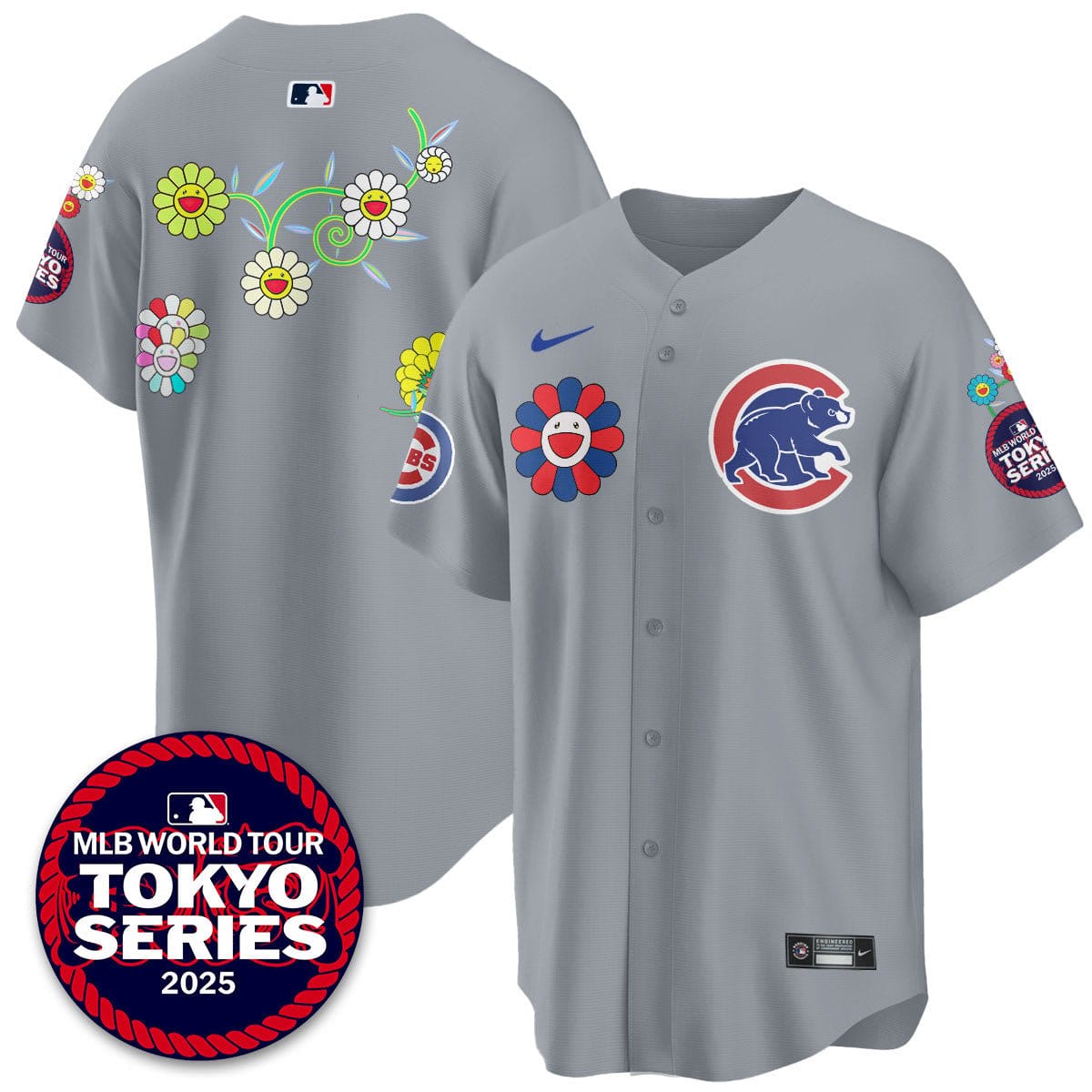 Chicago Cubs Tokyo Series 2025 Vapor Premier Limited Jersey - Stitched - Image 39