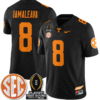 Nico Iamaleava Jersey #8 Tennessee Vols Playoff First Round Patch Football Stitched