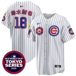 Chicago Cubs Tokyo Series 2025 Vapor Premier Limited Jersey - Stitched