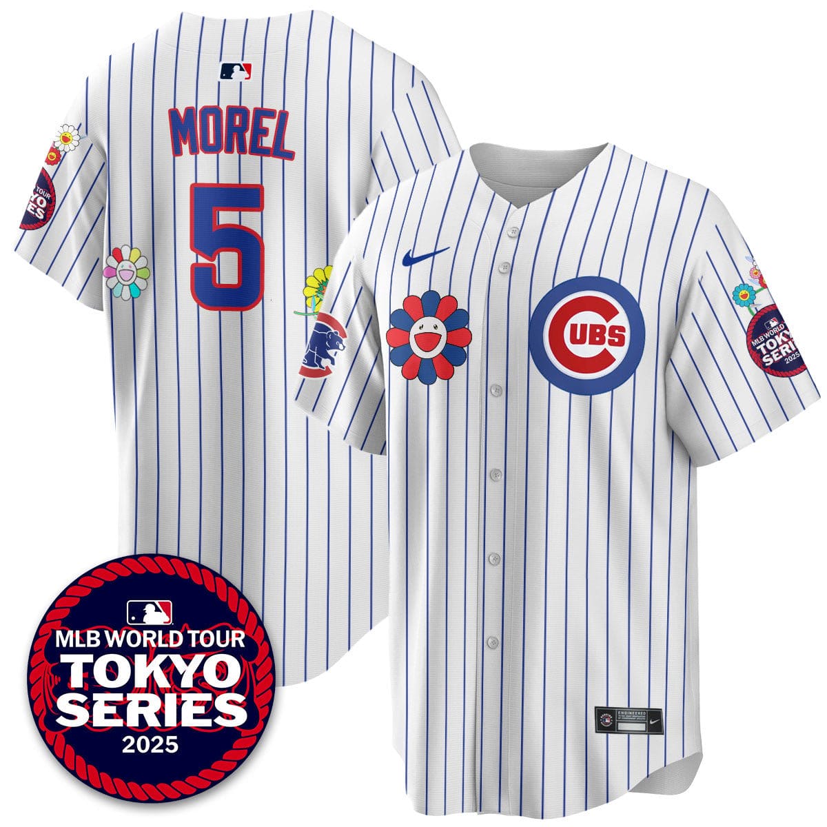 Chicago Cubs Tokyo Series 2025 Vapor Premier Limited Jersey - Stitched - Image 8