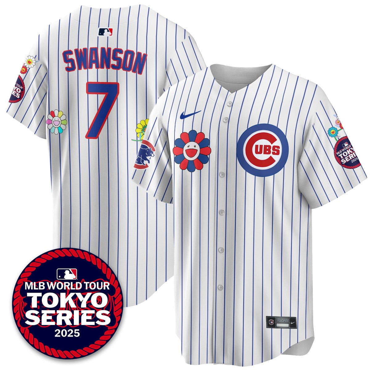 Chicago Cubs Tokyo Series 2025 Vapor Premier Limited Jersey - Stitched - Image 9