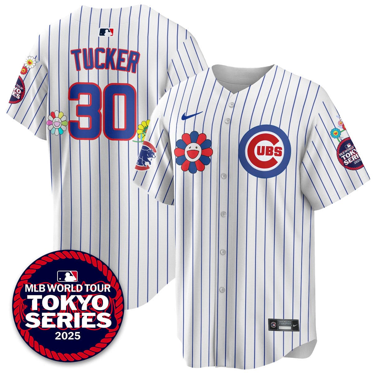 Chicago Cubs Tokyo Series 2025 Vapor Premier Limited Jersey - Stitched - Image 10