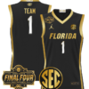 Team Jersey #1 Florida Gators 2025 Final Four Patch Stitched Basketball