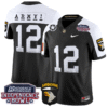 12th Man Jersey #12 Army Black Knights Independence Bowl Patch Vapor Stitched Football