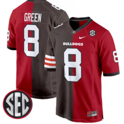 Georgia Bulldogs Split Football Game All Stitched