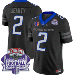 Ashton Jeanty Jersey #2 Boise State Broncos 2024 Championship Stitched Football