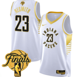 Alternative view of Aaron Nesmith Jersey #23 Indiana Pacers 2025 Finals Swingman 24-25 City Stitched Basketball