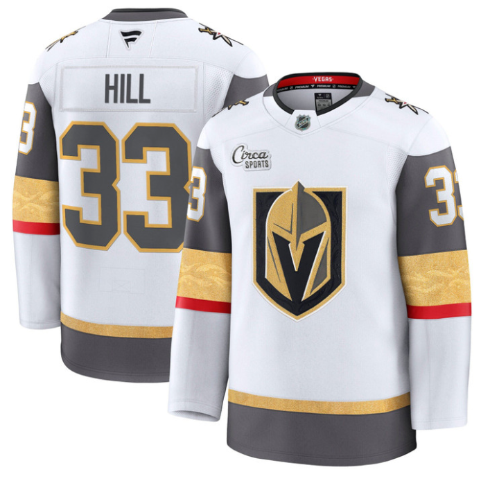 Adin Hill Jersey #33 Vegas Golden Knights Premium Stitched Hockey - Image 3