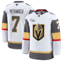 Alternative view of Alex Pietrangelo Jersey #7 Vegas Golden Knights Premium Stitched Hockey