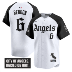 Anthony Rendon Jersey #6 Los Angeles Angels Gothic Halo Edition Stitched Baseball