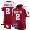 Billy Bowman Jr Jersey #2 Oklahoma Sooners 2025 Armed Forces Bowl Patch Football Stitched