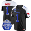 Brashard Smith Jersey #1 SMU Mustangs 2024 ACC Championship Patch V2 Stitched Football