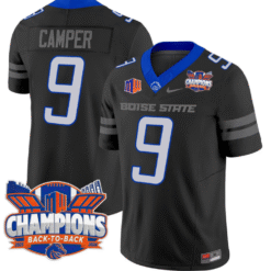 Cameron Camper Jersey #9 Boise State Broncos Back To Back Champions Stitched Football