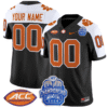 Custom Clemson Tigers Jersey 2024 ACC Championship Patch Stitched Football