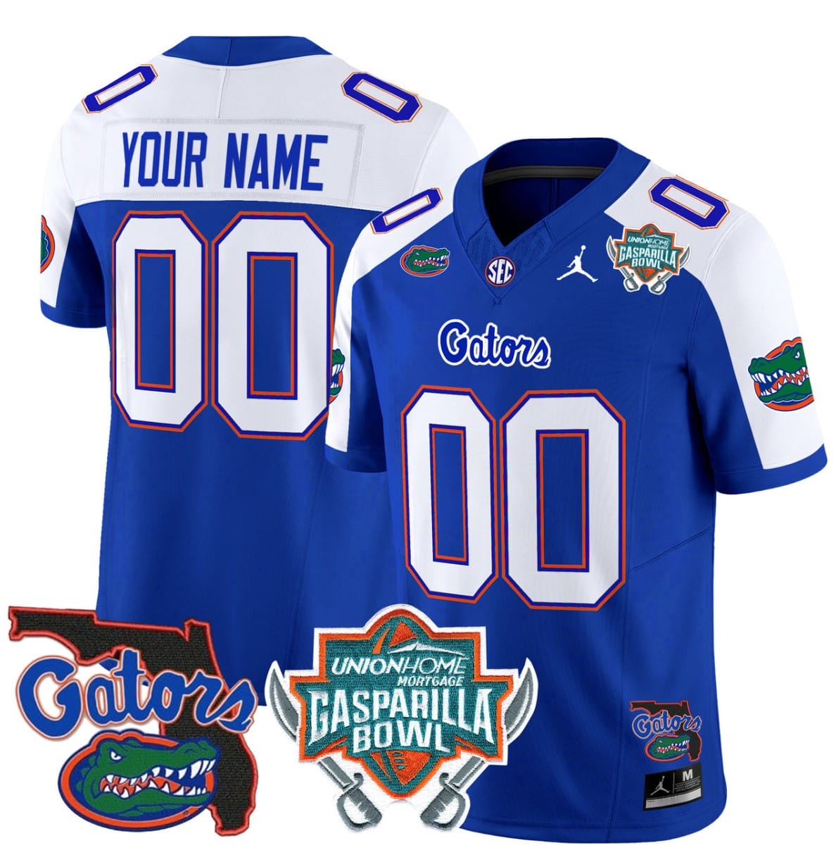 Custom Florida Gators Jersey 2025 Gasparilla Bowl Patch Football Stitched - Image 4