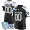 Custom West Virginia Mountaineers Jersey 2025 Miami Beach Bowl Patch Football Stitched