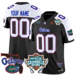 Custom Florida Gators Jersey 2025 Gasparilla Bowl Patch Football Stitched