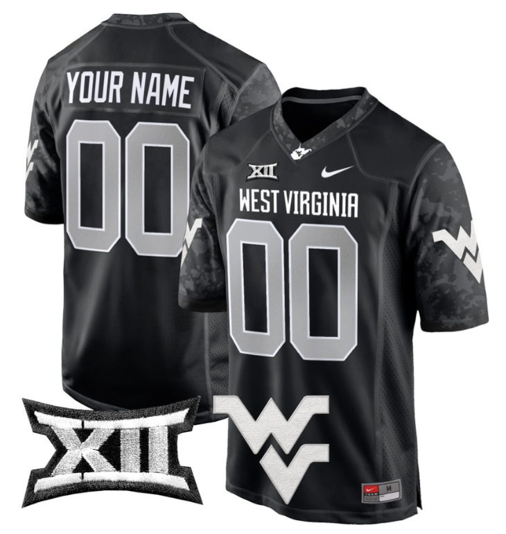 Custom West Virginia Jersey Name, Number Game Football Stitched - Image 9