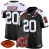Caleb Woodson Jersey #20 Virginia Tech Hokies Coach Frank Beamer Football Stitched