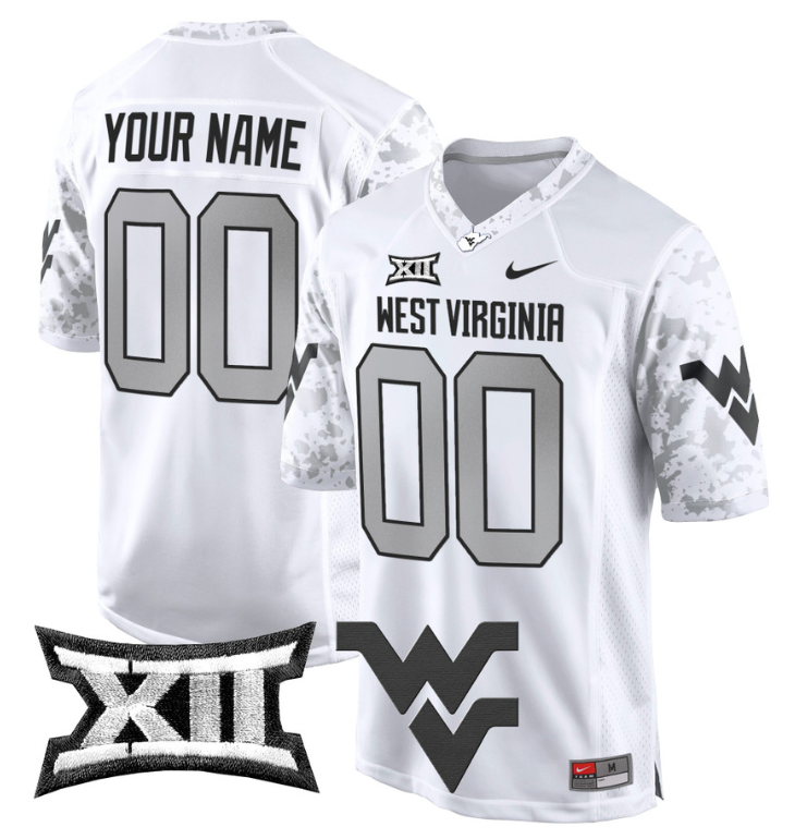 Custom West Virginia Jersey Name, Number Game Football Stitched - Image 6