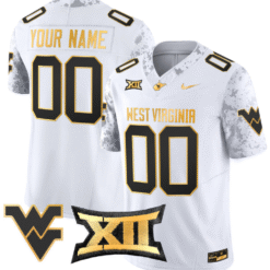 Alternative view of Custom West Virginia Jersey Name, Number Game Football Stitched