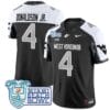 CJ Donaldson Jr Jersey #4 West Virginia Mountaineers 2025 Miami Beach Bowl Football Stitched