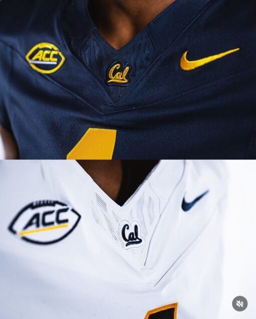 California Golden Bears Football Jersey Navy - Image 2