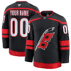 Custom Carolina Hurricanes Jersey Name and Number Premium Stitched Hockey