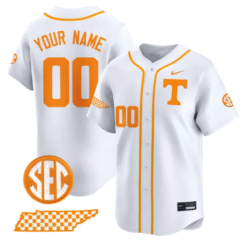Alternative view of Custom Tennessee Volunteers Jersey 2025 Vapor Premier Limited Stitched Baseball