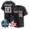 Custom Texas Tech Red Raiders Jersey Softball 2025 World Series Stitched Baseball