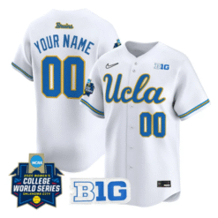 Alternative view of Custom UCLA Bruins Jersey Softball 2025 World Series Stitched Baseball