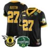 Daylen Austin Jersey #27 Oregon Ducks 2024 Big Ten Champions Football Stitched