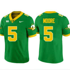 Dakorien Moore Jersey #5 Oregon Ducks Football Stitched