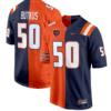 Illinois Fighting Illini Split Football Game All Stitched