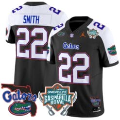 Emmitt Smith Jersey #22 Florida Gators 2025 Gasparilla Bowl Patch Football Stitched