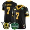 Evan Stewart Jersey #7 Oregon Ducks 2024 Big Ten Champions Football Stitched